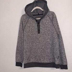 Trademark Brooklyn Cloth Grey Pocket Hoodie Size M